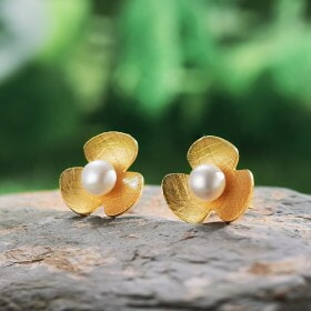 Designer-Silver-Clover-Flower-pearl-pearl-jewelry (7)